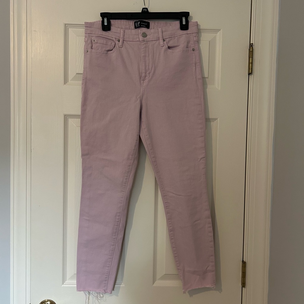 GAP Women's Light Purple Skinny Jeans